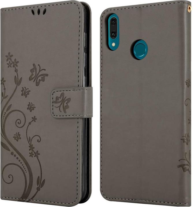 Productafbeelding Cadorabo Bloemen Boekomslag (Huawei Y9 (2019))