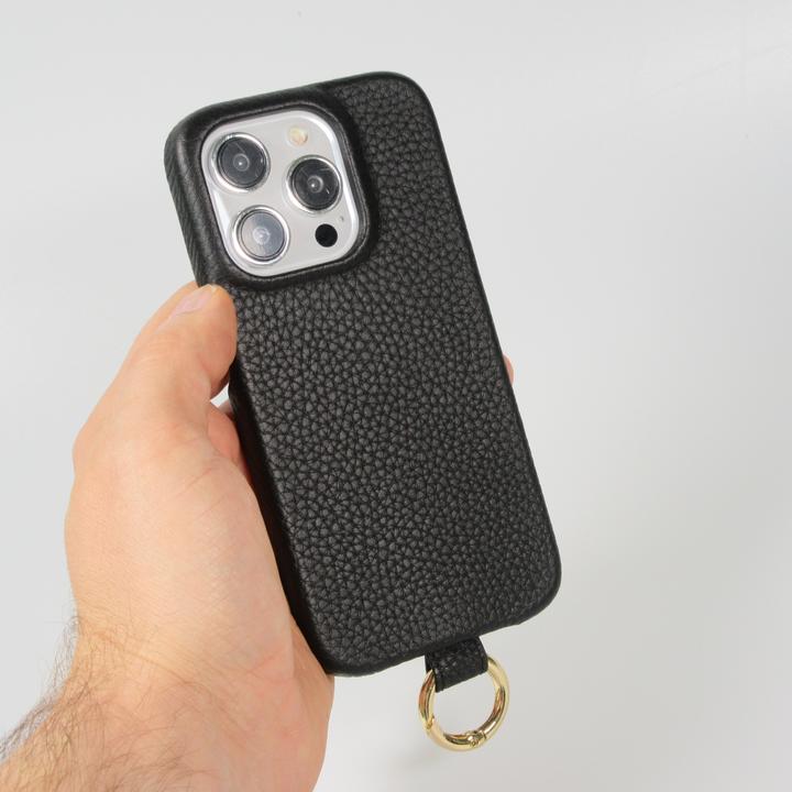 Immagine prodotto PhoneLook Custodia di lusso con cinturino in pelle regolabile e staccabile + MagSafe (Apple iPhone 15 Pro Max)