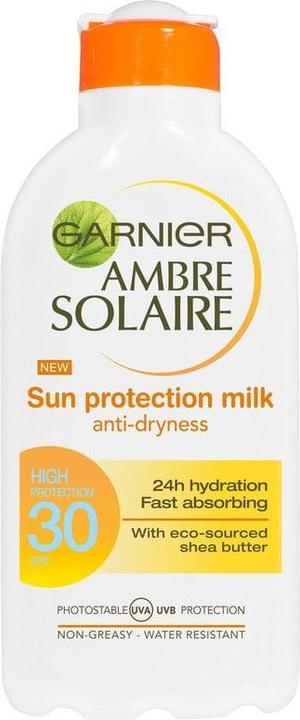 Garnier Ambre Solaire - Sun Protectioin Milk 200 ml - SPF 30 (Sonnenmilch, SPF 30, 200 ml)