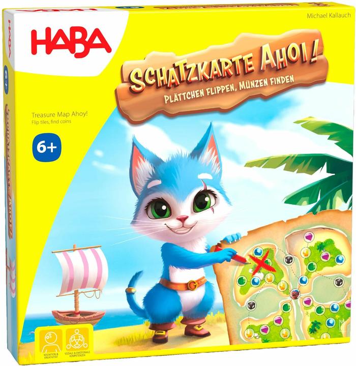 Produktbild Haba Schatzkarte Ahoi! (Englisch, Deutsch)