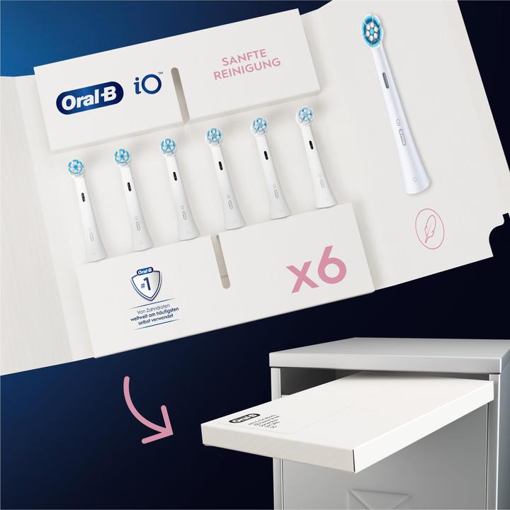 Actual product image Oral-B iO Sanfte Reinigung (6 x)