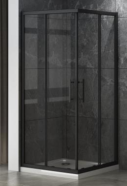 Produktbild Masterjero SHOWER ENCLOSURE B-253B BLACK 90X90 NOTR