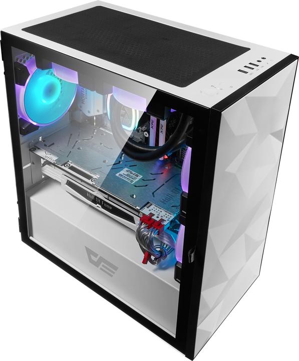 Actual product image Darkflash Tech Computer case DLM21 (white) (ITX)