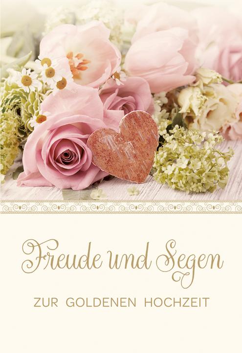 Produktbild Freude und Segen zur Goldenen Hochzeit