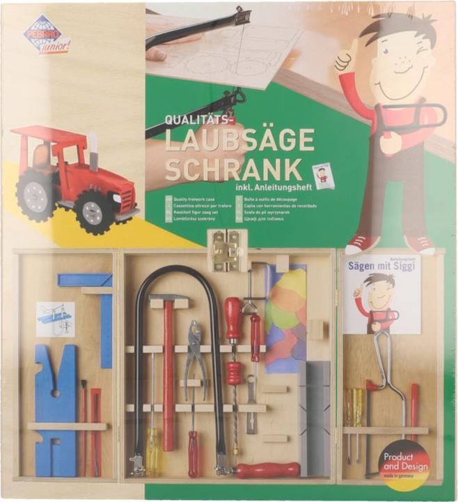 Actual product image Pebaro Fretsaw and tool cabinet