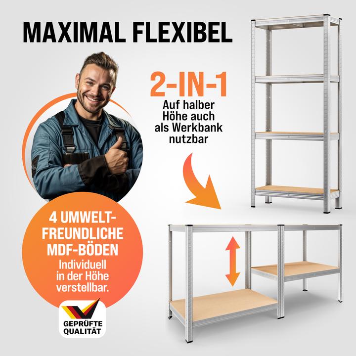 Actual product image Monzana Heavy duty rack