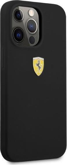 Productafbeelding Ferrari FESSIHMP13XBK iPhone 13 Pro Max 6,7" czarny/zwart hardcase Silicone MagSafe (Apple iPhone 13 Pro Max)