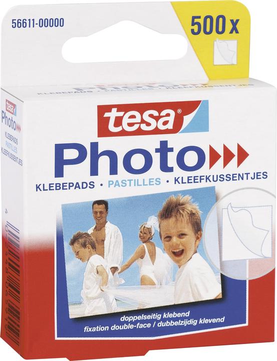 Produktbild tesa Foto Klebepads, selbstklebend, 500 Fotoecken