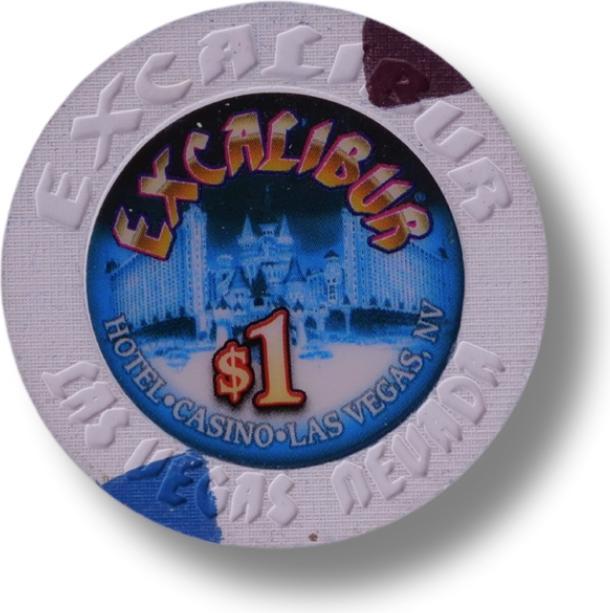 Immagine prodotto Casinoshop Chip da 1 dollaro Excalibur Las Vegas