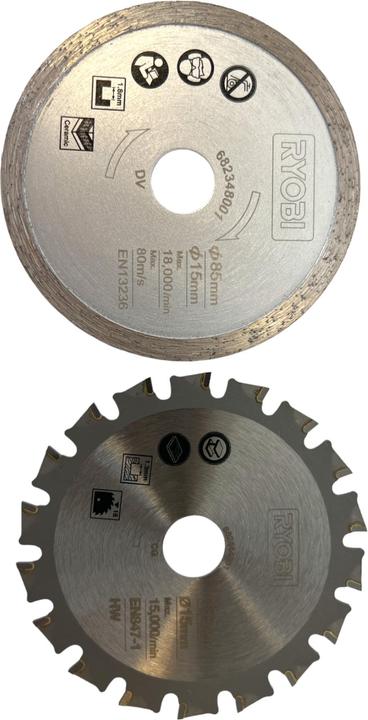 Actual product image Ryobi Battery Circular Saws, Multi-Material