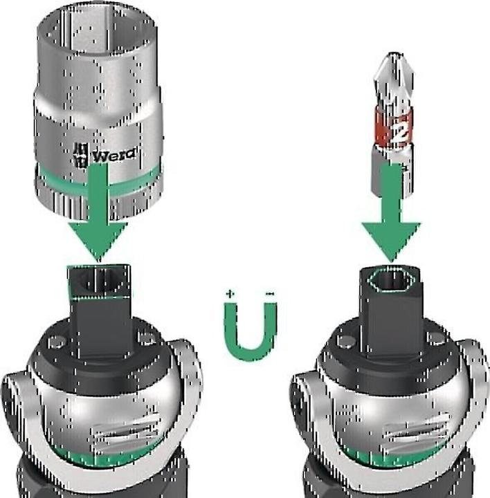Immagine prodotto Wera 8009 Zyklop Pocket Set 2 (3/8")