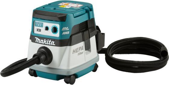 Makita VACUUM CLEANER 2x18V 8L LXT AWS (Dry vacuum cleaner)