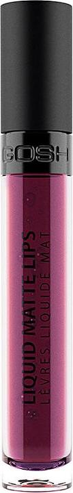Actual product image Gosh Liquid Matte Lips 008 Arabian Night 4ml (008 Arabian Night)