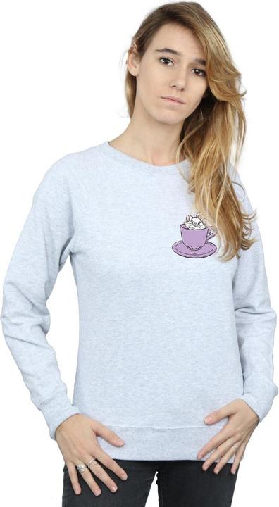 Produktbild Disney Aristocats Marie In Cup Breast Print Sweatshirt (M)