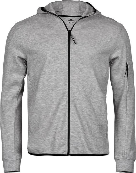 Tee Jays Athletischer Kapuzenpullover mit Reissverschluss