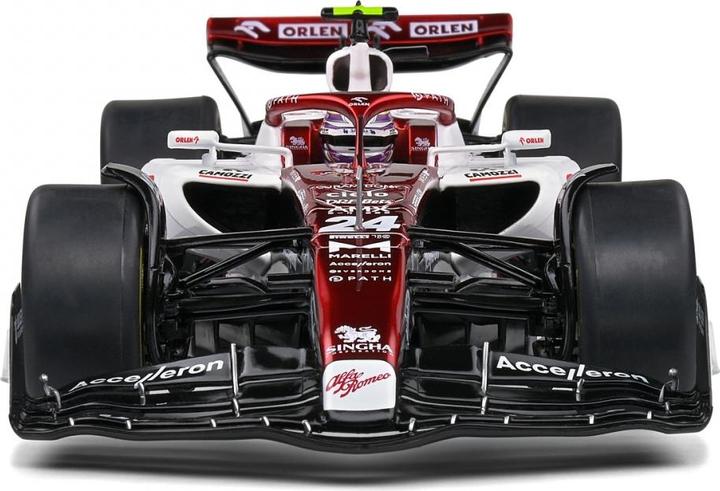 Actual product image Solido 1:18 Alfa Romeo GUANYU white