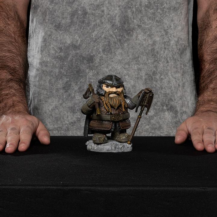 Actual product image Iron Studios Lord of the Rings Mini Co. PVC figure Gimli 12 cm