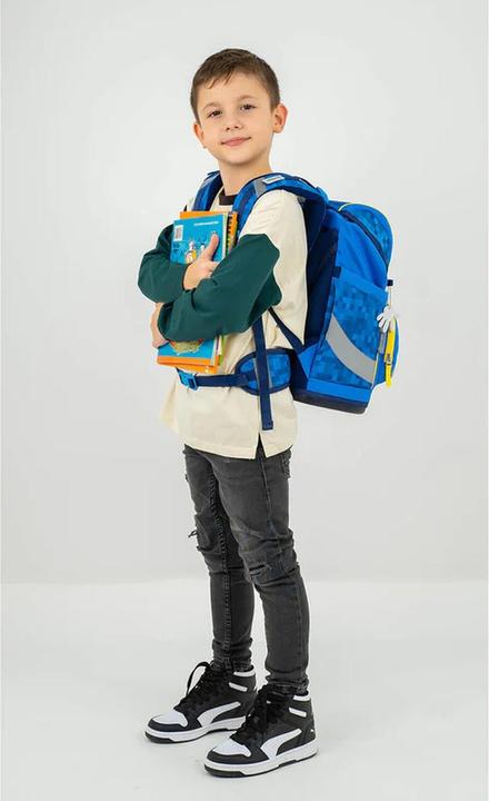 Produktbild Belmil SMARTY Schulrucksack 5-teiliges-Set Funky Blue (20 l)