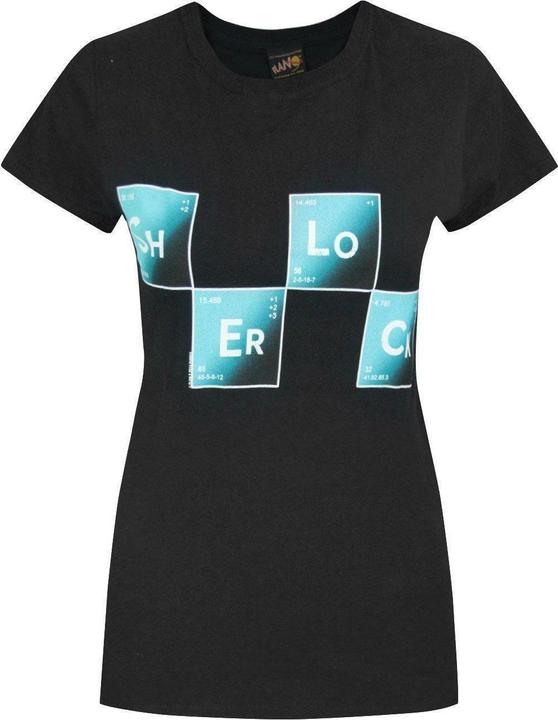 Actual product image Plan 9 Womens/Ladies Sherlock Holmes Breaking Bad T-Shirt (M)
