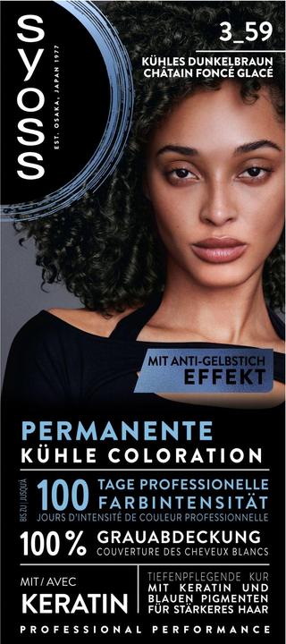 Image du produit Syoss Coloration (3 59 Brun foncé froid)