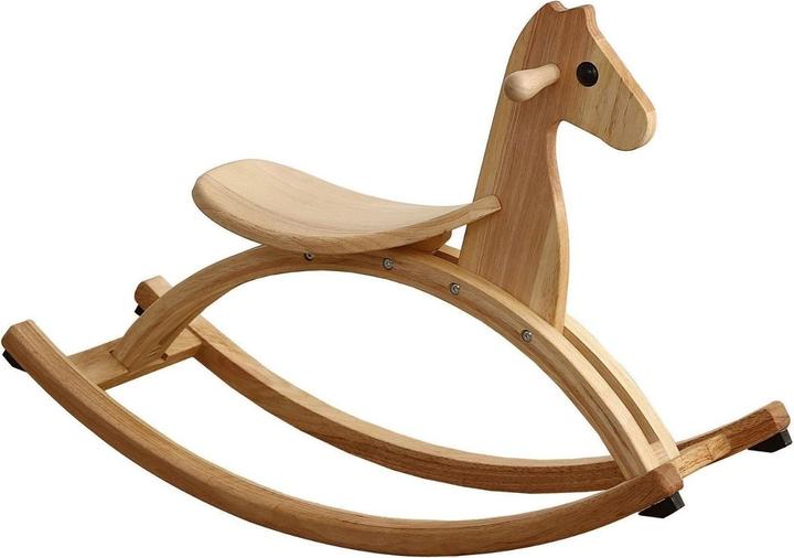 Image du produit Hermex Cheval à bascule Cheval en bois Jouet pour enfants Cheval en bois