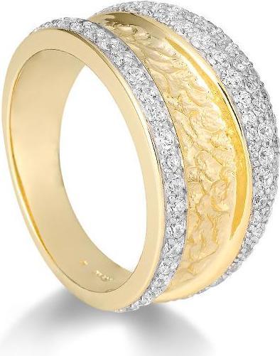 Produktbild Breuning RING - BRILL. 1,043 Ct. H/si (58, 750/18 K Gold)