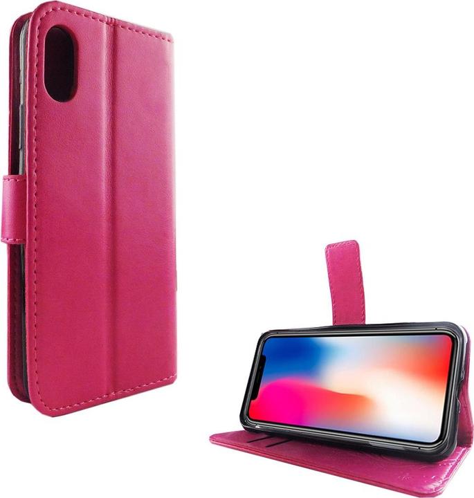 Produktbild König Design Hülle Handy Schutz für Apple iPhone X Case Cover Tasche Wallet Etui Handyhülle (Apple iPhone X)