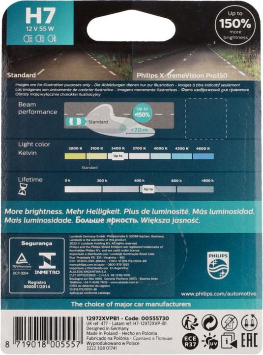 Produktbild Philips H7 X treme Pro150 (H7)