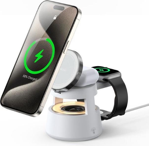Produktbild Duzzona W23 Series Wireless Charger mit Bluetooth Lautsprecher (15 W)