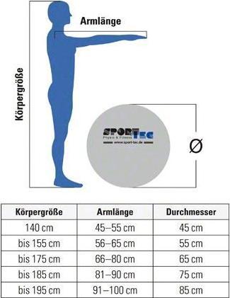 Actual product image Ledragomma Original Physioball®, 105.0000 cm (105 cm)