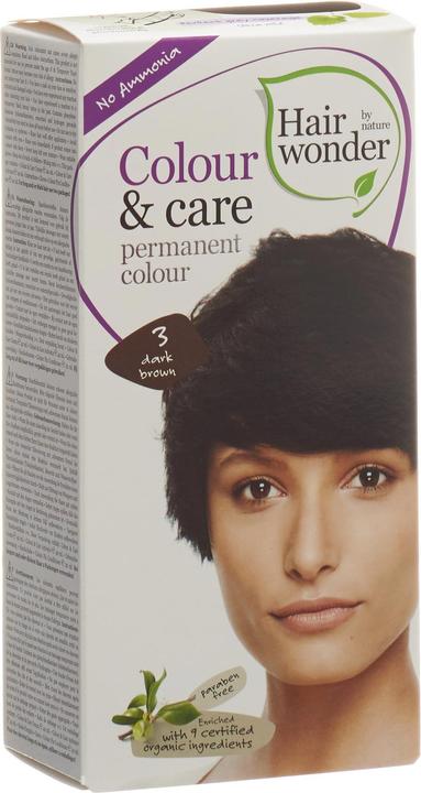 Image du produit Hairwonder Couleur et soin (3 Brun foncé)