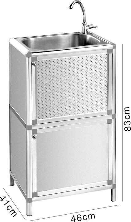 Produktbild HTI-Living Outdoorspüle S Gerti (46 cm, 40 cm)