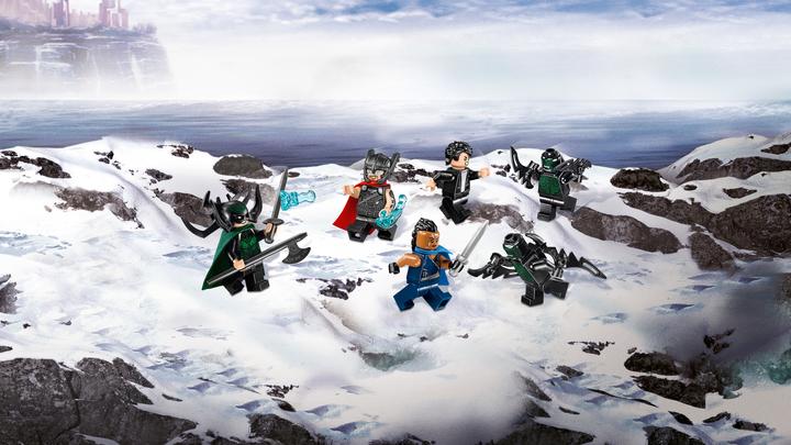 Produktbild LEGO Marvel Super Heroes Das ultimative Kräftemessen um Asgard (76084, LEGO Marvel)