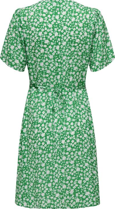 Only Normal geschnitten V-Ausschnitt Kurzes Kleid Kleid
