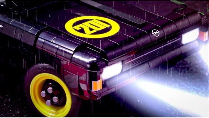 Actual product image Cobi Opel Rekord C-Black Widow