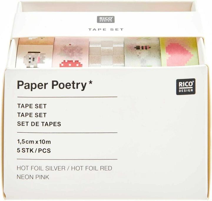 Immagine prodotto Rico Design Set di nastri Futschikato, Pixel FSC.300804