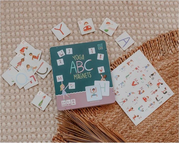 Produktbild Yogi Fun Yoga ABC Magnete (Englisch, Deutsch, Französisch, Italienisch)