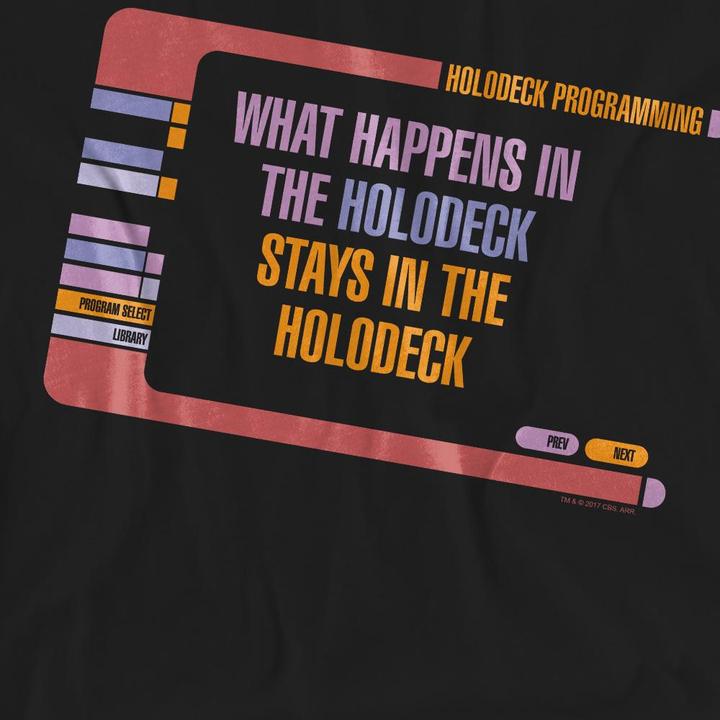 Immagine prodotto Holodeck Secrets Maglietta Adulto Unisex (XL)