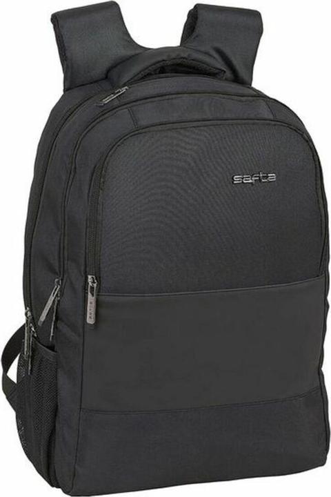 Safta Laptop- und Tablet-Rucksack mit USB-Anschluss 15,6" Schwarz 30 x 43 x 16 cm