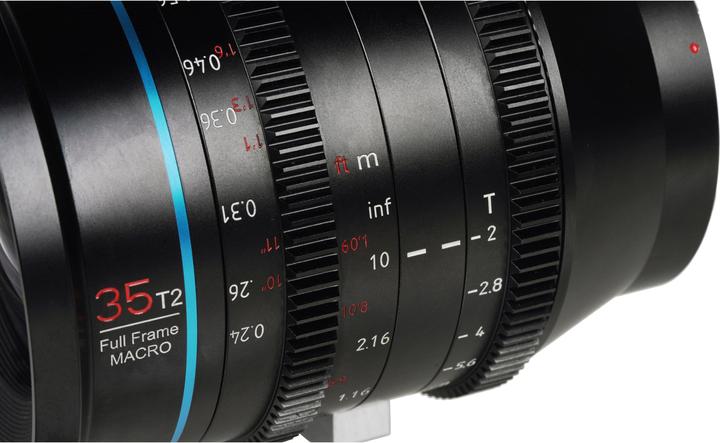 Actual product image Sirui Jupiter 35mm T2 Full-frame Marco Cine Lens(EF mount) (Canon EF, full size)