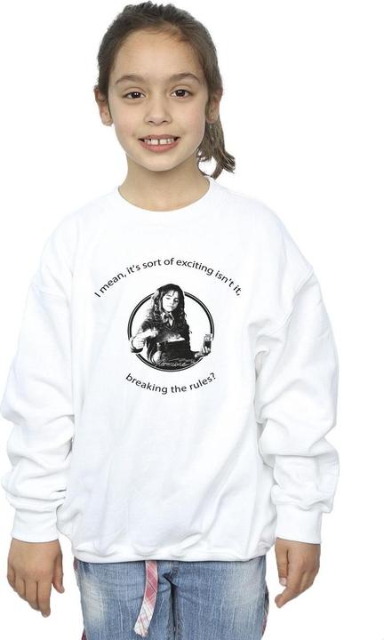 Hermione Breaking The Rules Sweatshirt Mädchen