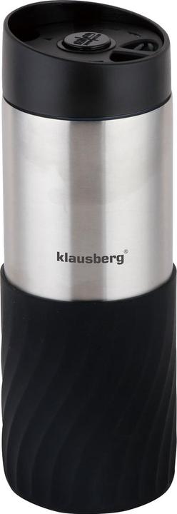 Actual product image Klausberg Set of 4 double-walled thermo mugs, 420ml, black (0.42 l)