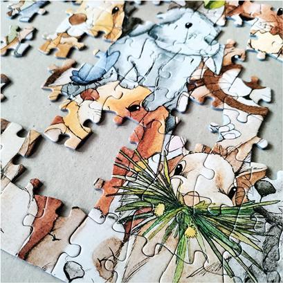 Produktbild Tactic Puzzle Hasen, 200 Teile. (200 Teile)