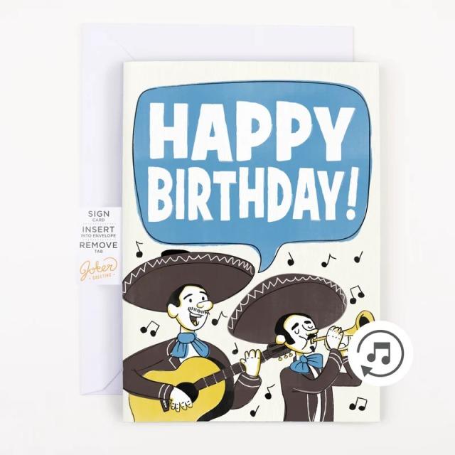 Produktbild Joker Greeting Endlos Musikkarte Mariachi Birthday -