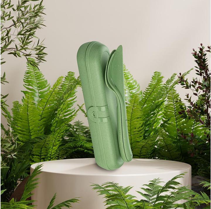 Image du produit Koziol Set de couverts to go Klikk Ready 3 pièces, Vert, Type de produit (3 pièce(s), Set de couverts)