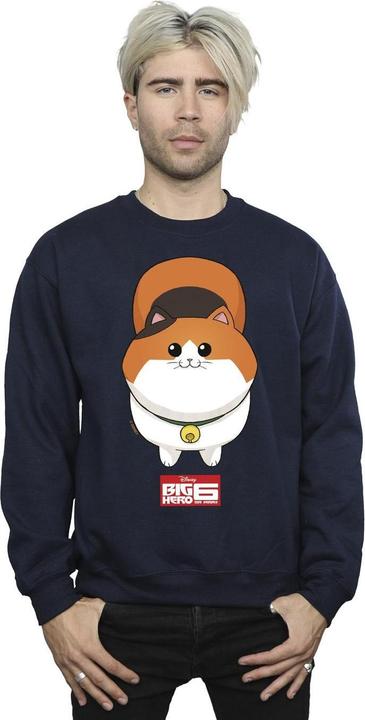 Immagine prodotto Disney Big Hero 6 Baymax Kitten Face Felpa Uomo (3XL)