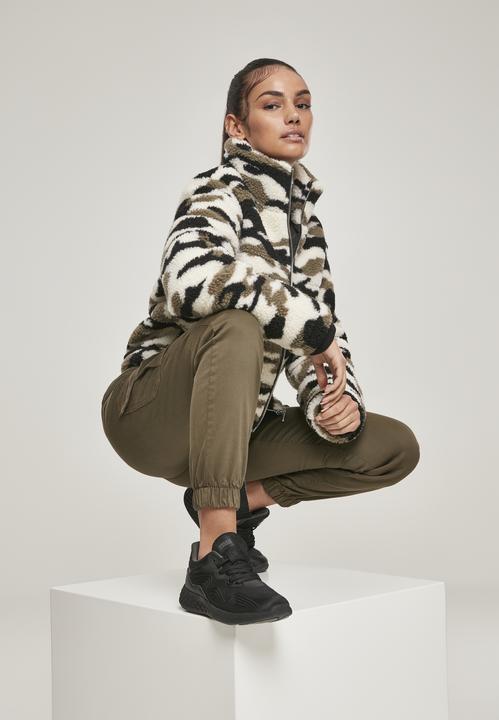Produktbild Urban Classics Ladies Camo Sherpa Jacket (M)