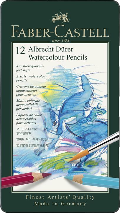 Image du produit Faber-Castell Crayon d'aquarelle Albrecht Dürer (Multicolore, 12 x)