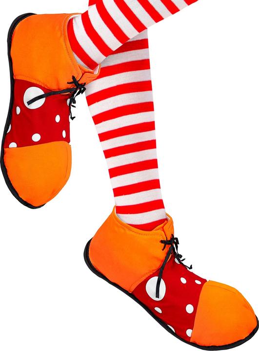 Actual product image Widmann Clown shoes red-orange