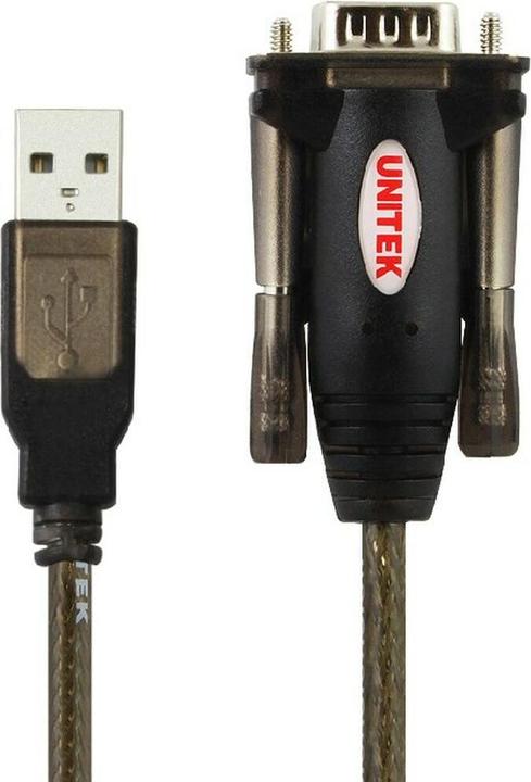 Actual product image Unitek Y-105 USB v. 1.1. RS232 Black Cable interface/adapter (1.50 m)